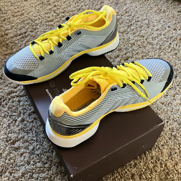 Nwt Adidas Stella McCartney Women aSMC Barricade Tennis Shoes 9 - Picture 11 of 12